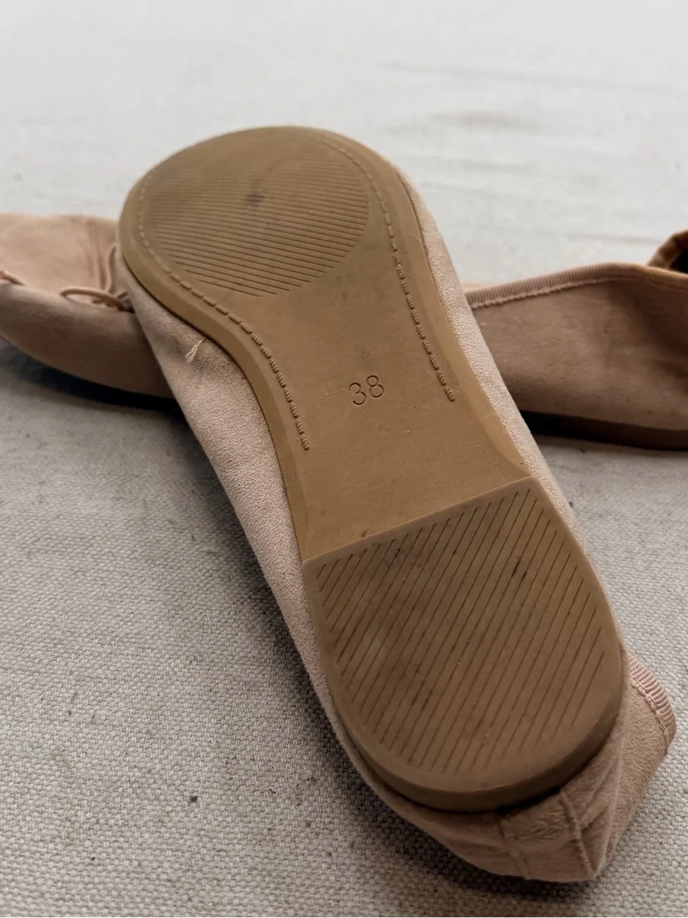 H&M Nude  Ballet Flats with Bow